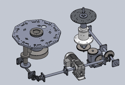 concave-shape Transmission layout